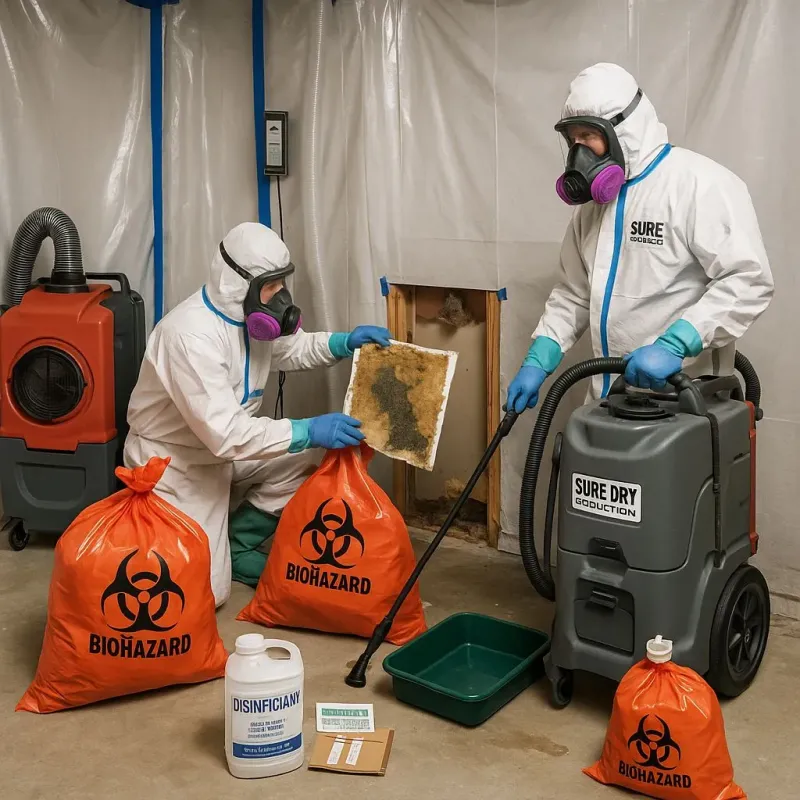 Contaminated Water Handling Protocols process in Potomac, MD