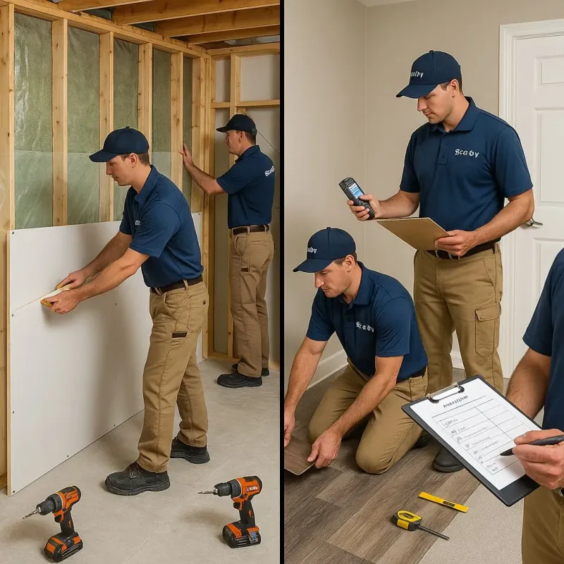 Repairs and Reconstruction process in Potomac, MD